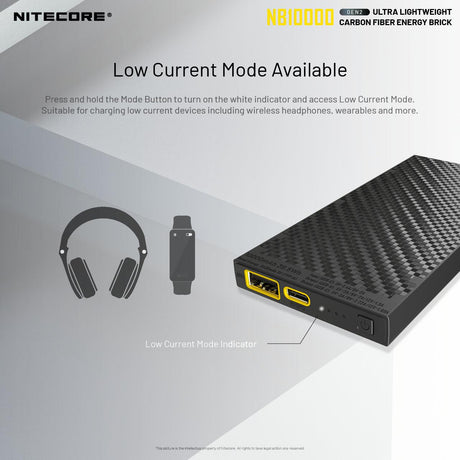 Nitecore NB10000 GEN 2 USB-C 10000 mAh Power Bank