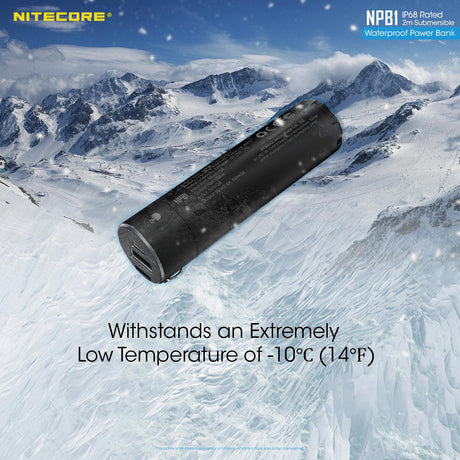 Nitecore NPB1 Waterproof 5000 mAh Power Bank