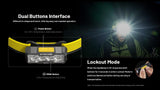 Nitecore NU27 Rechargeable LED Head Torch