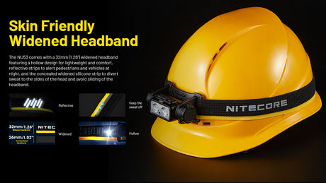 Nitecore NU53 Rechargeable LED Head Torch