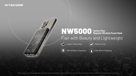 Nitecore NW5000 Wireless 5000 mAh Power Bank