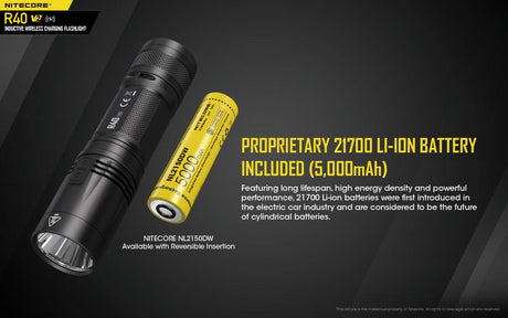 Nitecore R40 V2 Rechargeable LED Torch