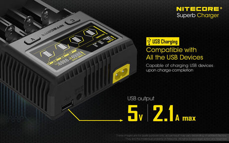 Nitecore SC4 Four Bay Li-ion/NiMH Charger