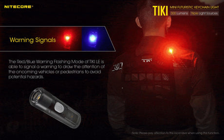 Nitecore TIKI LE Rechargeable LED Key Ring Torch