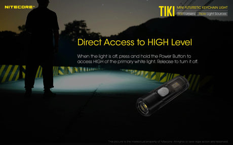 Nitecore TIKI LE Rechargeable LED Key Ring Torch