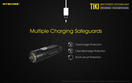 Nitecore TIKI LE Rechargeable LED Key Ring Torch