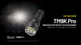 Nitecore TM9K Pro Rechargeable LED Torch