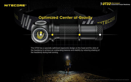 Nitecore UT32 Dual Colour Temperature LED Head Torch