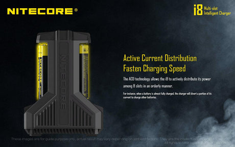 Nitecore i8 Intellicharger Eight Bay Li-ion/NiMH Charger