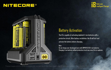 Nitecore i8 Intellicharger Eight Bay Li-ion/NiMH Charger