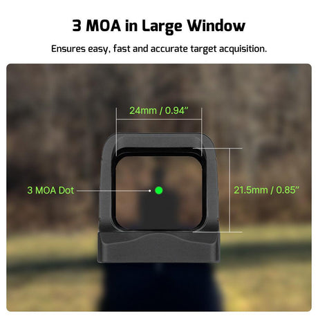 Olight OSight 3 MOA Dot with Magnetic Charging Cover