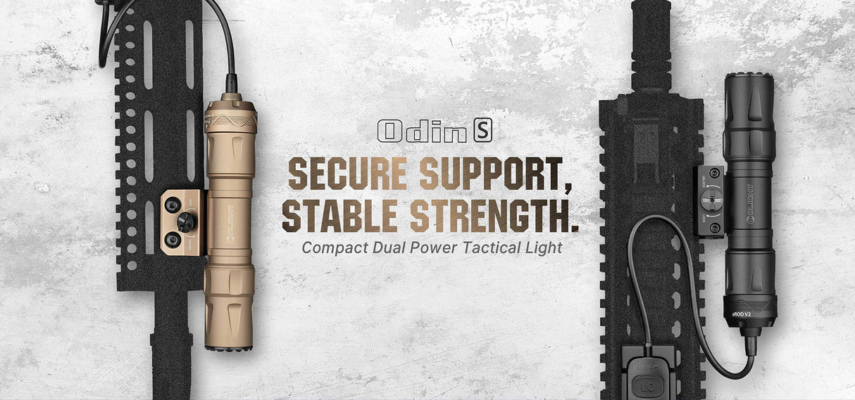 Olight Odin S M-LOK Rechargeable Weapon Mountable LED Torch