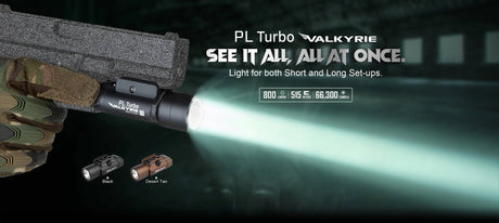 Olight PL Turbo Valkyrie Weapon Mountable LED Torch