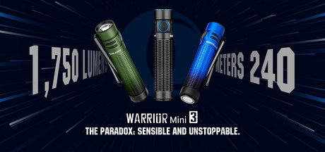 Olight Warrior Mini 3 Rechargeable LED Torch