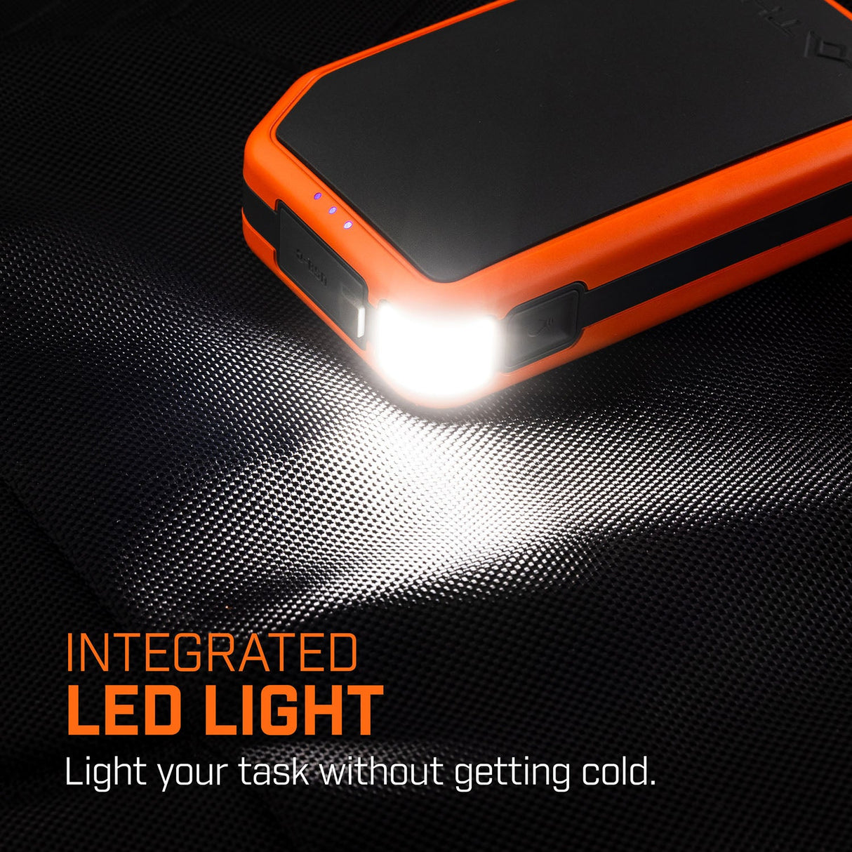 THAW 10K Rechargeable Hand Warmer with Integrated LED Light and Power Bank Function