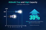 Xtar 16340 3.6 V, 850 mAh Li-ion Protected Battery