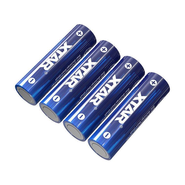 Xtar AA 1.5 V, 2500 mAh Lithium-ion Protected Battery (4 Pack)