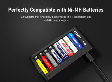 Xtar L8 Lithium-ion Battery Charger